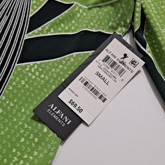 Alfani Elements Blouse - Picture 3 of 3